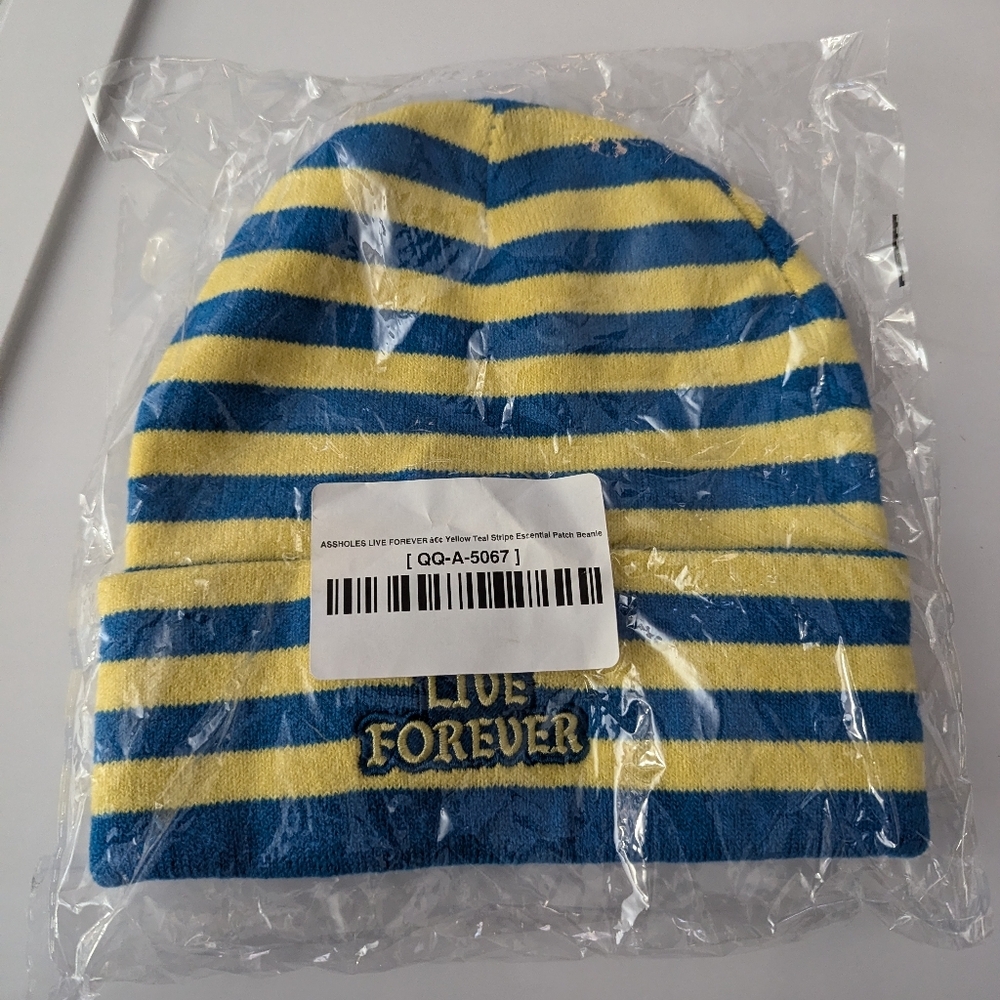 ALF Yellow & Blue Beanie